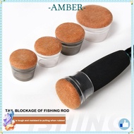 AMBER Rod Bottom Protector, Deodorant Random Color Fishing Rod Handle Protective ,  Fishing Rod Bott