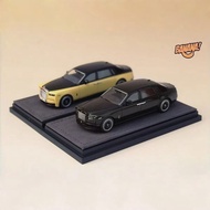 BANANANA 1/64 Car Model Rolls-Royce Phantom Extended Edition 64 Scale Alloy Car Model North Exhibiti