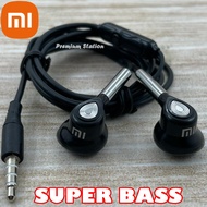 XIAOMI Headset SUPER BASS EXTRA BASS STEREO BT-09 Hitam For Xiaomi Redmi 15C 4G Redmi 14C Redmi 13C
