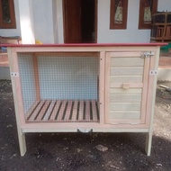Minimalist wooden Rabbit Cage Hamster Rabbit Cage
