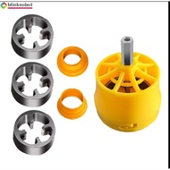 PVC Pipe Threader Kit with 1/2In 3/4 In 1 Inch Dies Pipe Threader Pipe Round Die