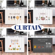 MLADEN 100 X 70CM Kitchen Curtain Cabinet Curtain Simple Curtain Cabinet Cloth Cover Langsir Dapur K