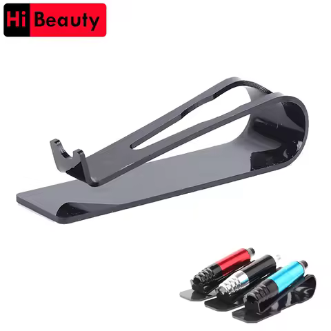 1PC New Acrylic Tattoo Gun Pen Holder Stand Rack Rest Organzier For Tattoo Machine Gun Pen Tray Fram