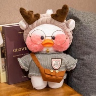 [DIY] White Lalavan Duck Toy two cartoon designs Lalavan Duck Plush Paper Duck Girl Toy ** JNO9