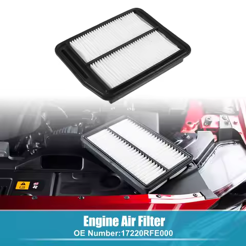 X Autohaux Auto Cabin Air Filter Polyurethane Engine Air Filter 17220RFE000 for Honda Odyssey (RB1 R