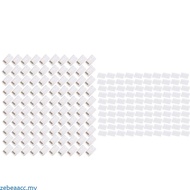 zebeaacc Shielded RJ45 Cat6 Pass Through Connector 3 Prong 8P8C Modular Plugs for Solid Wire and Sta