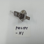 (1PCS PHILIPS 12258C1) (ORI) H1 STANDARD 55W DC12V CAR HEAD LIGHT LAMP BULB PROTON WAJA