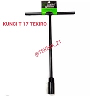 TEKIRO T-WRENCH 17 MM TEKIRO T-SOCKET 17 MM