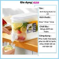 Water Bottle with convenient spout 3.5 liters