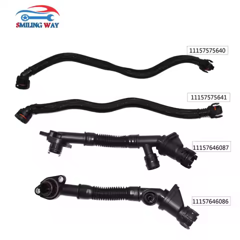 Breather Crankcase Vent Valve Hose Pipe To Intake - Cylinders For BMW X6 X5 550i 650i 750Li 750i GT 