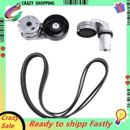 3.0 TDV6 ANCILLARY DRIVE BELT TENSIONER & BELT for SPORT L320 4 LR4 LR013697 LR016140 LR013506