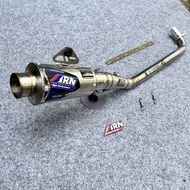 New Racing Exhaust original ARN GP 04 type gtx Rbt Roadrace Karisma, jupiter, vega, astrea, Revo Abs