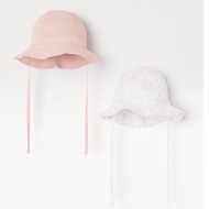 Set of 2 H&M brimmed hats, auth Uk standard sz6-12/1-2/2-4y for girls