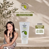 [TING TING Exclusive] Une Olive en Provence Foot Cream 75ml | Cracked Heel Repair & Moisturiser