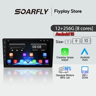 SOARFLY Car Android 12Ram+ 256Gb 8 core Qledscreen Car Android Player dsp car play 4G Sim Ahd Suppor