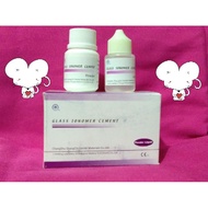 GIC Powder glue, braces glue dental filling/ (Liquid 15 ML, Powder 20 Grams)