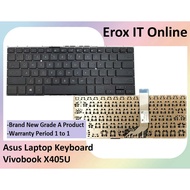 Asus Vivobook 14 X405 X405U X405UA X405UQ X405UR S4000U 0KNB0-F120US00 AEXKDU000 9Z.NDASQ.201 NSK-WJ