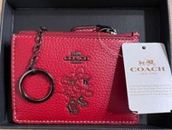 Coach x Disney Minnie 米妮短夾/證件/零錢鑰匙包(專門店款式、禮盒裝）
