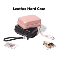 Leather Hard Case For Instax Mini Evo, Instax Mini Link, Portable Printer, Hard Disk Drive, Powerbank, Accessories