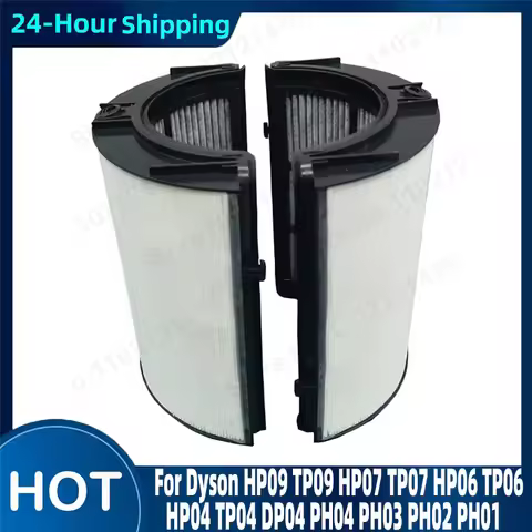 2 In 1 HEPA Carbon Filter Replacement Accessories For Dyson HP09 TP09 HP07 TP07 HP06 TP06 HP04 TP04 