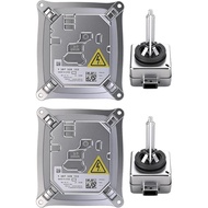 2PCS HID Ballast Bulb Kit, Compatible for 2006-2016 Cadillac DTS, BMW 328i 335i M3 X3 X5 E90 E92 E93