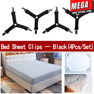 [ SET ] Triangle Bed Sheet Mattress Holder Grippers Fastener Clips Non-Slip Bedsheet Topper Cadar Klip Pemegang Cadar