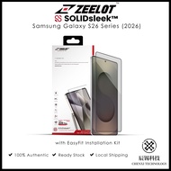 ZEELOT SOLIDsleek V2 2.5D Tempered Glass for Samsung Galaxy S26 Series (2026) with EasyFit Installat