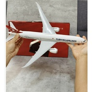 Big Size Turkish Airlines Boeing 787-9 Aircraft Display model Premium Collection Original 1/150