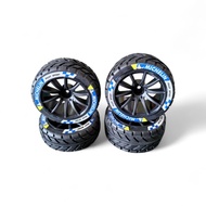Tyre With Rim For Rc Rally Buggy 1/10 Off Road Michelin Sticker