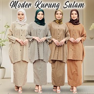 Batik Kebaya Baju Kurung Kedah Kurung Modern New Design Plus Size Ironless Soraya Kurung Muslimah Fa