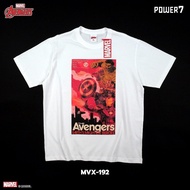 Power 7 Shop Cartoon T-Shirt Authentic MARVEL COMICS T-SHIRTS (MVX-192)