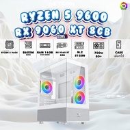 BONMECOM2 คอมประกอบ / CPU AMD AM5 RYZEN 5 9600/ RX 9060 XT 8GB / Case เลือกแบบได้ครับ