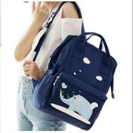 Children's Bags Children's Backpacks Children's Backpacks Elementary School Junior High School High School Anello Elephant Motif BackPack Children's Diapers Bag Multifunctional Children's BackPack Canvas