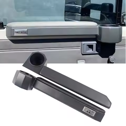 Land Cruiser 70 Door Armrest Organizer Cup Holder For Toyota Land Cruiser 76 79 LC70 LC75 LC76 LC78 