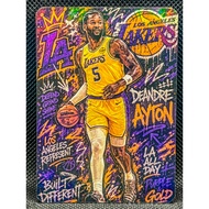 NBA Basketball Graffiti: Deandre Ayton (Los Angeles Lakers)