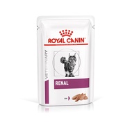 Royal Canin Feline Renal (Loaf) 85g. อาหารเปียกแมวโรคไต แบบเนื้อบดละเอียด แบบซองขนาด 85 กรัม