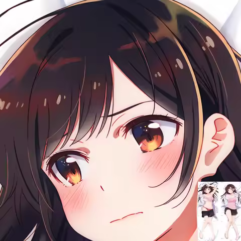 DIY Personalized Anime Ichinose Chizuru Dakimakura Pillowcase Double-sided Print Hugging Body Decora