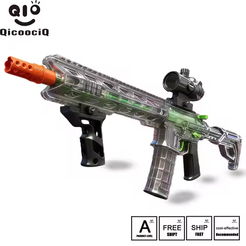 M4 Electric Blaster, Automatic M4 Splat Gel Ball Blaster - Ideal For Backyard Fun And Outdoor Activi