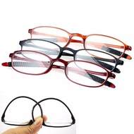 Men's and women's reading glasses with flexible, lightweight, elastic lenses B9002