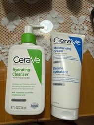 CeraVe 長效保濕 修復霜 潔膚露