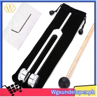 【W】128 Hz Tuning Fork Weighted Bio-Acoustic Tuning Fork for Therapy 128 Hz Acoustic Slider Tuning Fo