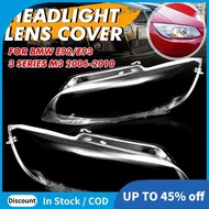 1Pair Headlight Head Light Lamp Lens Cover for BMW E92 E93 Coupe M3 328I 335I Cabrio 2006-2010