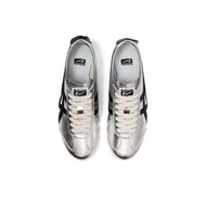Qqq [New Year Gift] Onitsuka Tiger MEXICO 66 TM Casual Shoes in Silver and Black TY5T