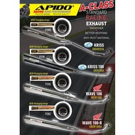 HONDA EX5 DREAM WAVE100 WAVE100R KRISS KRISS110 KRISS100 EX90 RACING EXZOS EKZOS EXHAUST STANDARD RA
