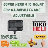 Gopro Hero 9 10 11 12 Mount for Rajawali Frame - Adjustable