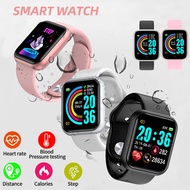 Bluetooth Heart Fitness Band Smart Watch Tracker Unisex Sport Monitor Waterproof Jam Tangan Jam