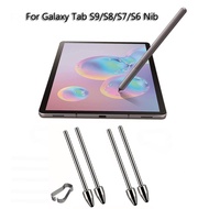 Metal Tablet Replacement Nibs for Samsung Galaxy Tab S9 S8 S7 FE S6 Lite Plus Ultra Stylus S-Pen Duarable Tips Refill Tool Set for Tab P610 P615 T870 T875 T860 T865
