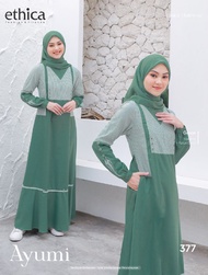 GAMIS ETHICA TERBARU AYUMI 349 BLACK