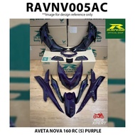 Rapido Cover Set AVETA NOVA 160 RC (5) Purple / Teal Blue Color Accessories Motor NOVA160