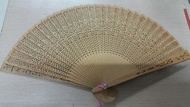 100%new 舊物 通花 8吋 檀香扇（see settlement location frist）